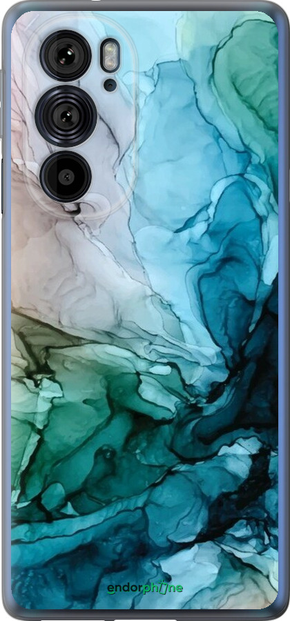 Силіконовий чехол З абстрактним малюнком барвисті Солоні береги для Motorola Edge 30 Pro - 6405u-2826 изображение 