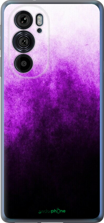 Силиконовый чехол Абстрактная композиция в фиолетовых тонах для Motorola Edge 30 Pro - 6478u-2826 изображение 