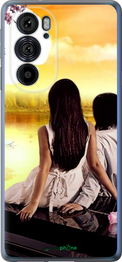 Силиконовый чехол Sunset для Motorola Edge 30 Pro - 6607u-2826 изображение 