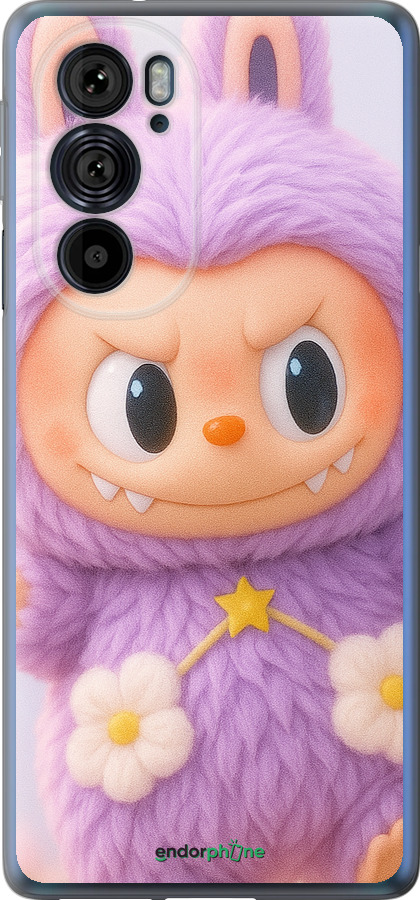 Силиконовый чехол Лабубу для Motorola Edge 30 Pro - 6708u-2826 изображение 