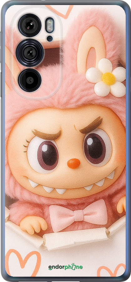 Силиконовый чехол Лабубу 2 для Motorola Edge 30 Pro - 6710u-2826 изображение 