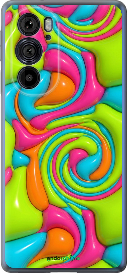 Силиконовый чехол Y2K Jelly Dream для Motorola Edge 30 Pro - 6780u-2826 изображение 