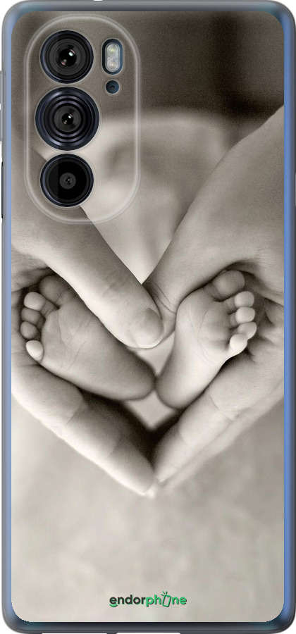 Силиконовый чехол Любовь для Motorola Edge 30 Pro - 699u-2826 изображение 