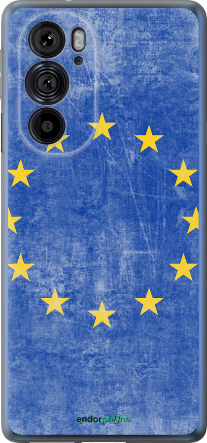 Силиконовый чехол Евросоюз 4 для Motorola Edge 30 Pro - 765u-2826 изображение 