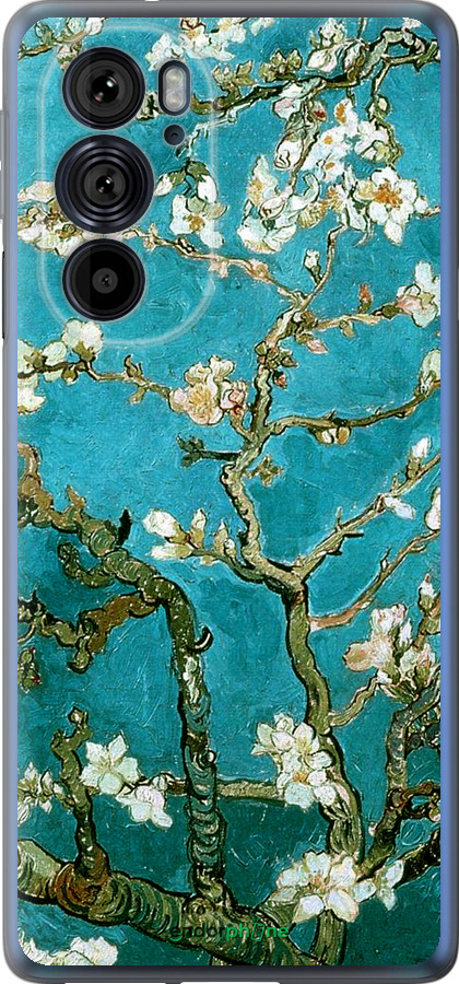 Силиконовый чехол Винсент Ван Гог. Сакура для Motorola Edge 30 Pro - 841u-2826 изображение 
