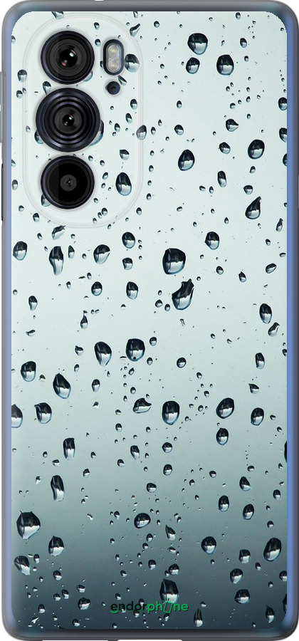 Силиконовый чехол Стекло в каплях для Motorola Edge 30 Pro - 848u-2826 изображение 