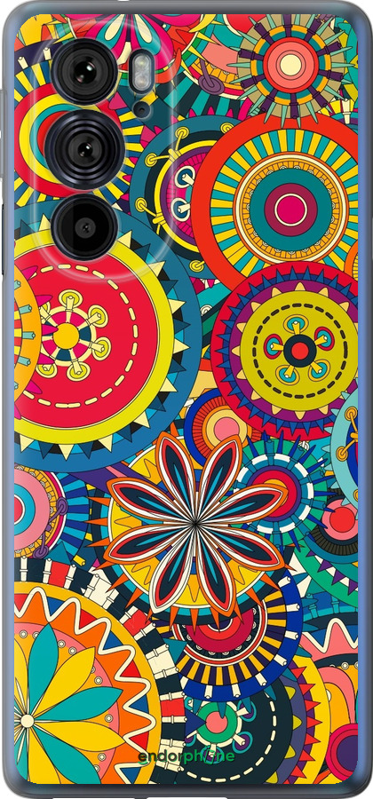 Силиконовый чехол Узор 5 для Motorola Edge 30 Pro - 902u-2826 изображение 