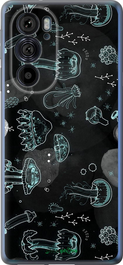 Силіконовий чехол Медузи для Motorola Edge 30 Pro - 906u-2826 изображение 