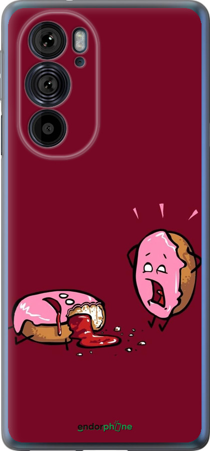 Силиконовый чехол Печенье для Motorola Edge 30 Pro - 911u-2826 изображение 