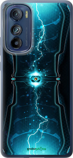 Силиконовый чехол Молнии в цилиндре для Motorola Edge 30 - 120u-2840 изображение 