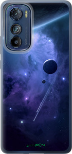 Силиконовый чехол Планеты в синем космосе для Motorola Edge 30 - 171u-2840 изображение 