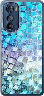 Силиконовый чехол Переливающаяся чешуя для Motorola Edge 30 - 227u-2840 изображение 