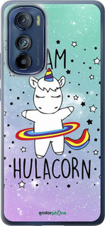 Силіконовий чехол Ай ем хулакорн для Motorola Edge 30 - 3976u-2840 изображение 