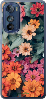 Силиконовый чехол Beauty flowers для Motorola Edge 30 - 4050u-2840 изображение 