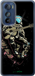Силиконовый чехол Космонавт с гиратой для Motorola Edge 30 - 4138u-2840 изображение 