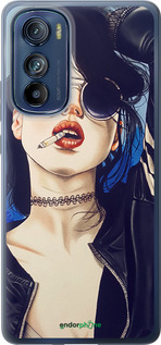 Силиконовый чехол Девушка на стиле для Motorola Edge 30 - 4151u-2840 изображение 