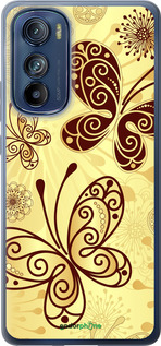 Силиконовый чехол Красивые бабочки для Motorola Edge 30 - 4170u-2840 изображение 