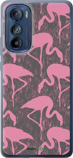 Силиконовый чехол Vintage-Flamingos для Motorola Edge 30 - 4171u-2840 изображение 