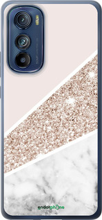 Силиконовый чехол Пастельный мрамор для Motorola Edge 30 - 4342u-2840 изображение 