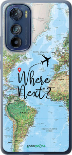 Силиконовый чехол Путешествие для Motorola Edge 30 - 4503u-2840 изображение 