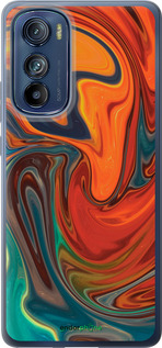 Силиконовый чехол Абстрактный фон для Motorola Edge 30 - 4547u-2840 изображение 