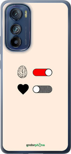 Силиконовый чехол Любовь и ум для Motorola Edge 30 - 4553u-2840 изображение 
