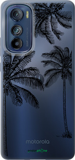 Силиконовый чехол Пальмы1 для Motorola Edge 30 - 4634u-2840 изображение 