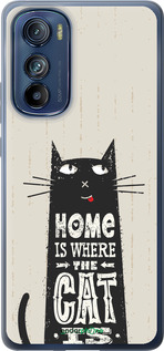 Силиконовый чехол Кот для Motorola Edge 30 - 4671u-2840 изображение 