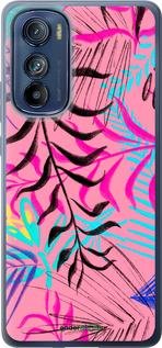 Силиконовый чехол Растительный узор 2 для Motorola Edge 30 - 4740u-2840 изображение 