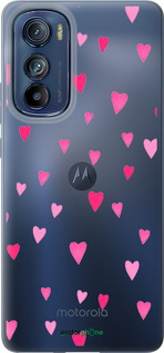 Силиконовый чехол Сердечки 2 для Motorola Edge 30 - 4763u-2840 изображение 
