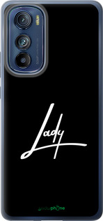 Силиконовый чехол Lady 2 для Motorola Edge 30 - 4867u-2840 изображение 