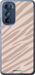 Силіконовий чехол Зебра беж для Motorola Edge 30 - 4875u-2840 изображение 