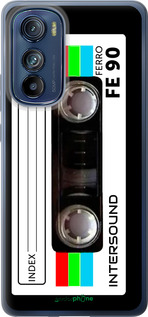 Силиконовый чехол Кассета с90 для Motorola Edge 30 - 4894u-2840 изображение 