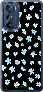 Силиконовый чехол Цветочный для Motorola Edge 30 - 4900u-2840 изображение 