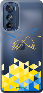 Силиконовый чехол Птица мира для Motorola Edge 30 - 5231u-2840 изображение 