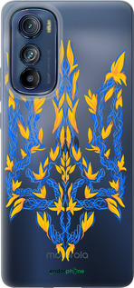 Силиконовый чехол Герб Украины v3 для Motorola Edge 30 - 5313u-2840 изображение 
