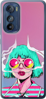 Силіконовий чехол Поп арт дівчина для Motorola Edge 30 - 5378u-2840 изображение 