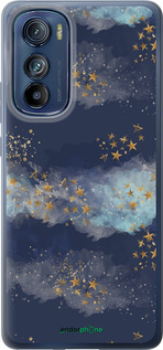 Силіконовий чохол 'Ніч золоті зірки' для Motorola Edge 30 зображення 7
