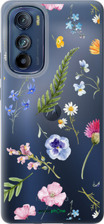 Силиконовый чехол Цветочный фон v2 для Motorola Edge 30 - 5472u-2840 изображение 