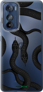 Силиконовый чехол Змеи для Motorola Edge 30 - 5473u-2840 изображение 