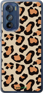 Силиконовый чехол Пятна леопарда v2 для Motorola Edge 30 - 5496u-2840 изображение 