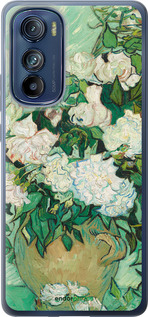 Силиконовый чехол Винсент Ван Гог. Ваза с розами для Motorola Edge 30 - 5543u-2840 изображение 