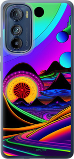 Силіконовий чехол Абстракція v3 для Motorola Edge 30 - 5620u-2840 изображение 