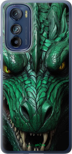 Силиконовый чехол Зелёный дракон v2 для Motorola Edge 30 - 5817u-2840 изображение 