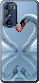 Силіконовий чехол Лебеді для Motorola Edge 30 - 6007u-2840 изображение 