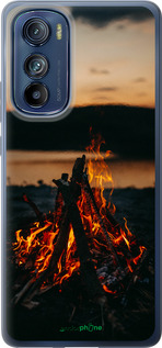 Силиконовый чехол Огонь для Motorola Edge 30 - 6021u-2840 изображение 