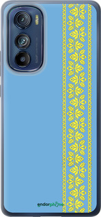 Силиконовый чехол Вышиванка 33 для Motorola Edge 30 - 602u-2840 изображение 