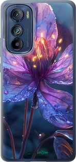 Силиконовый чехол Магический цветок для Motorola Edge 30 - 6038u-2840 изображение 