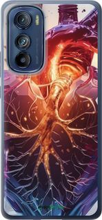 Силиконовый чехол Crystal Heart для Motorola Edge 30 - 6070u-2840 изображение 