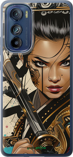 Силиконовый чехол Воительница ветров для Motorola Edge 30 - 6077u-2840 изображение 